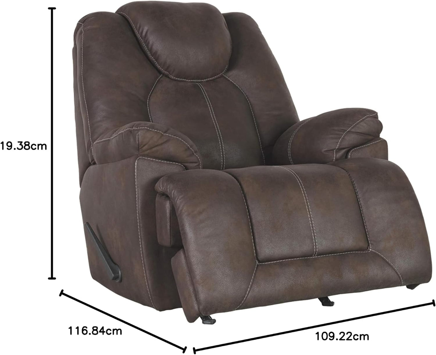 Warrior Fortress Coffee Rocker Recliner