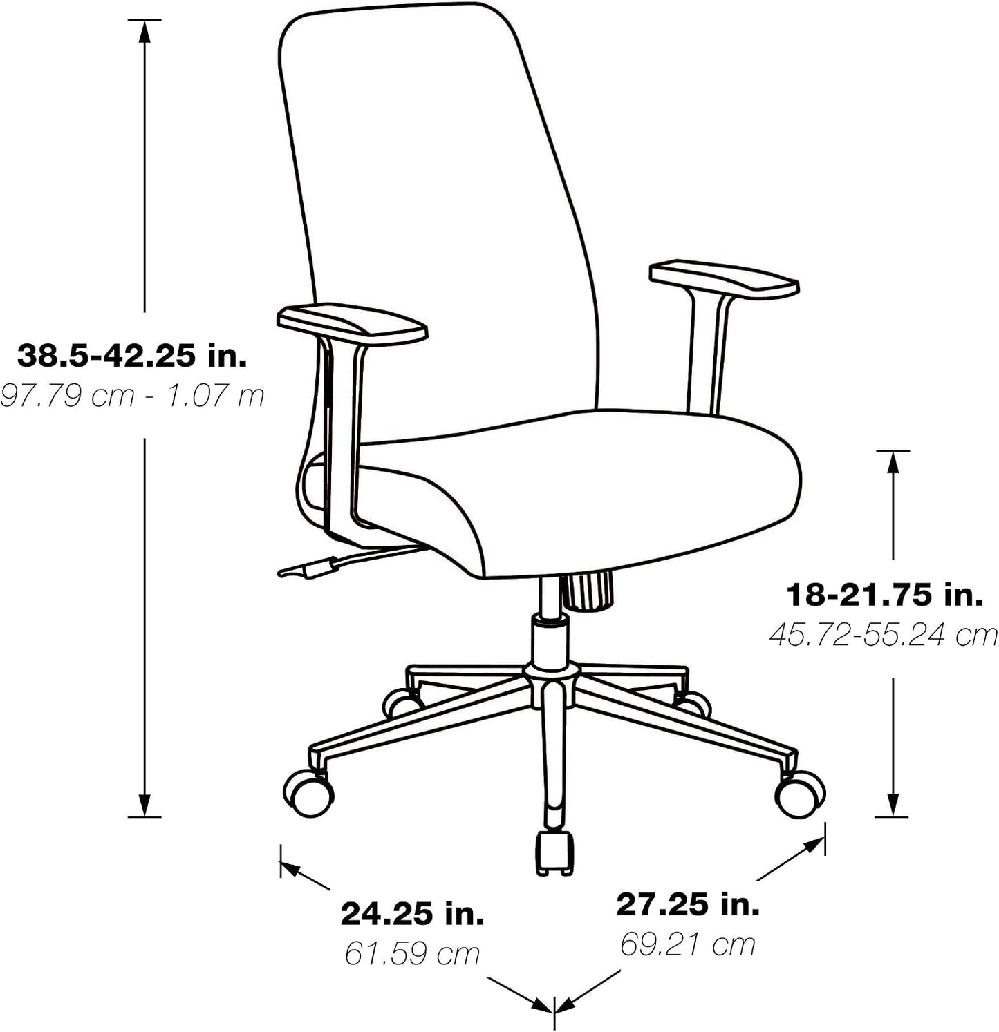Grey Managers Office Chair