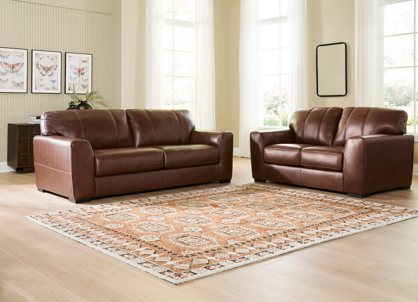 Mossano Canyon Sofa and Loveseat