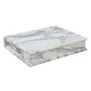 Novel Box - Arabescato Marble Large