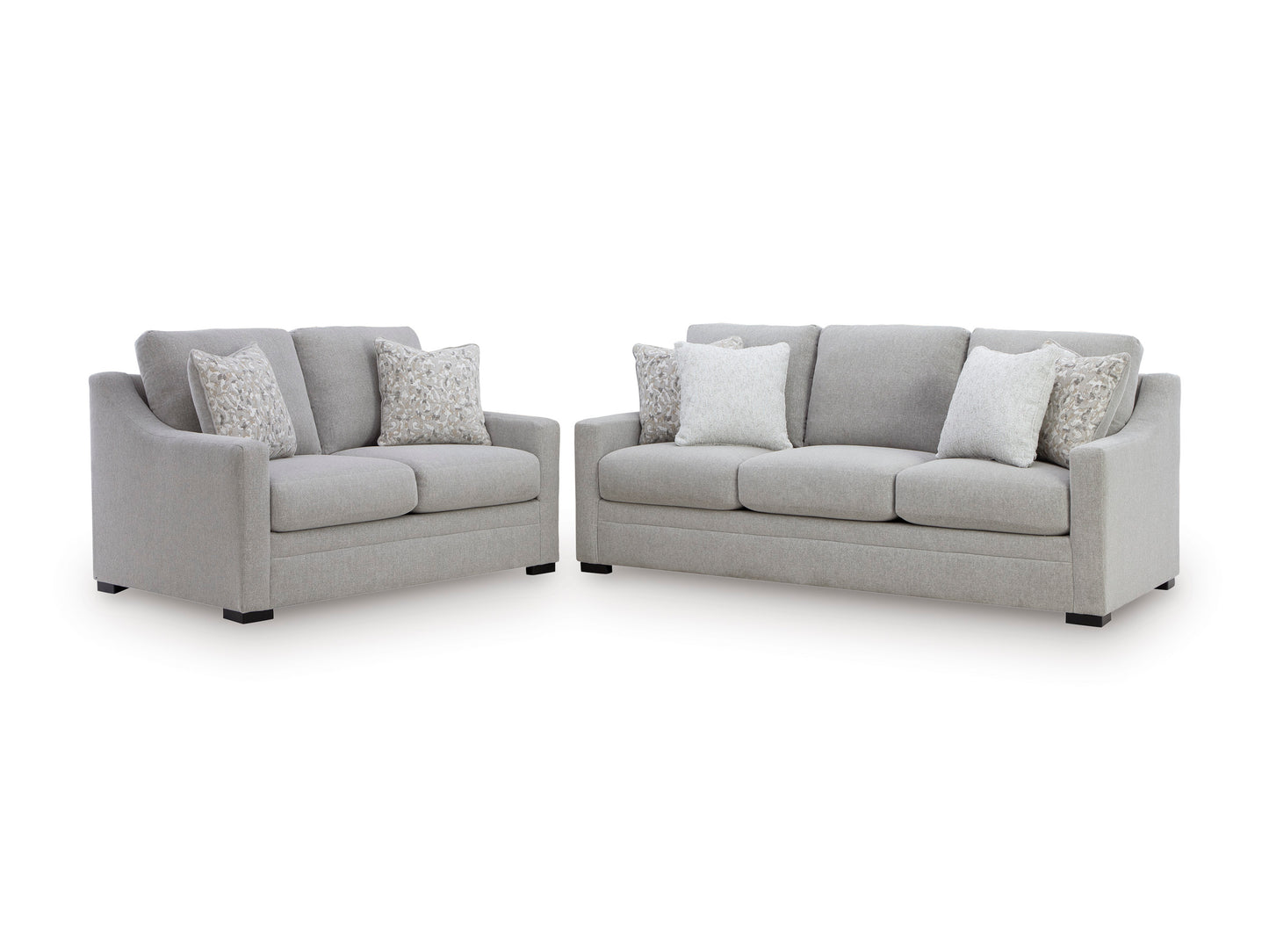 Ivory Brook Sofa and Loveseat