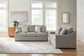 Ivory Brook Sofa and Loveseat