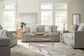 Ivory Brook Sofa and Loveseat