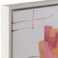 She Came For The View Framed Canvas