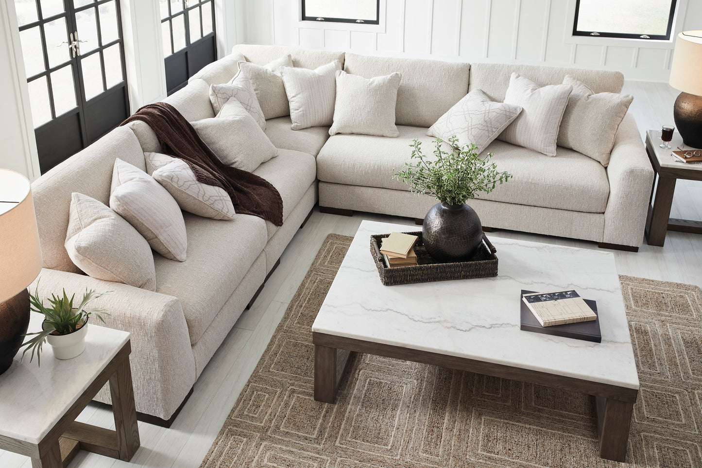 Cavella 5-Piece Sectional