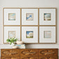 CUMULATION FRAMED CANVASES SET OF 6