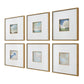 CUMULATION FRAMED CANVASES SET OF 6