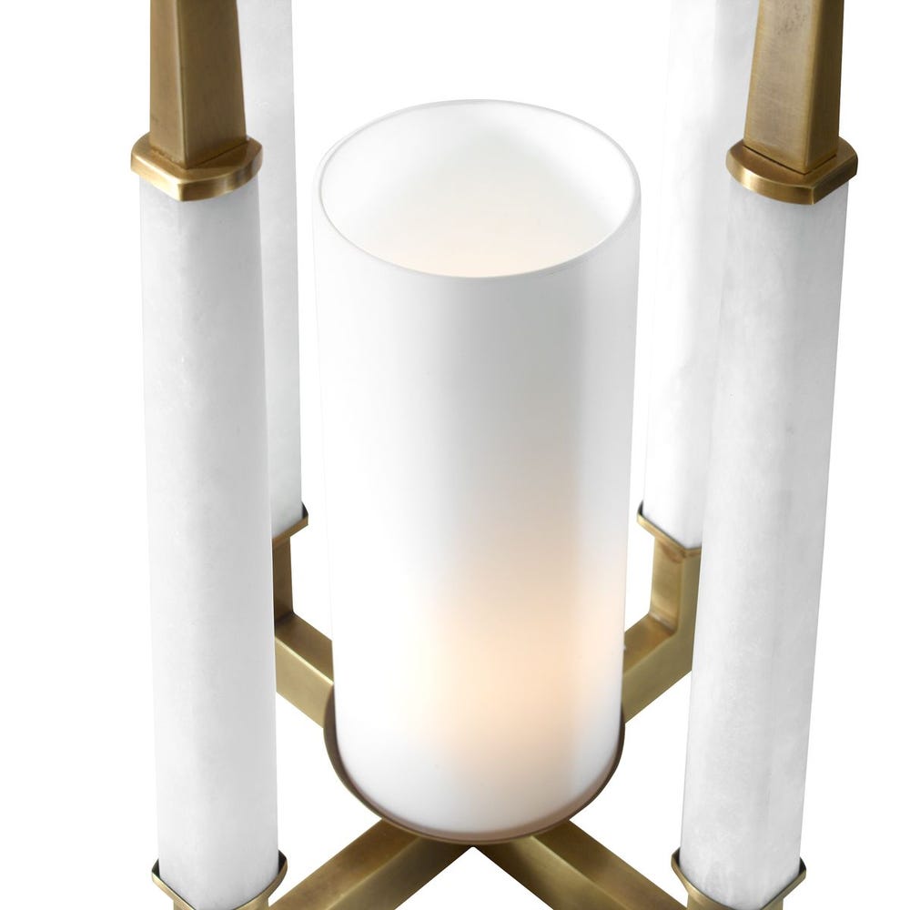 Alabaster Temple, 1 Lt Pendant