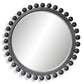 Brianza Round Mirror - 50 Ebony