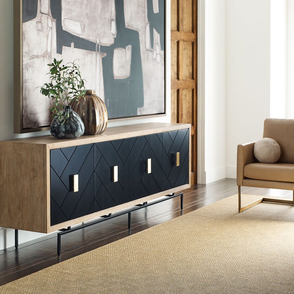 Maize Diamond Rug - Burnt Umber