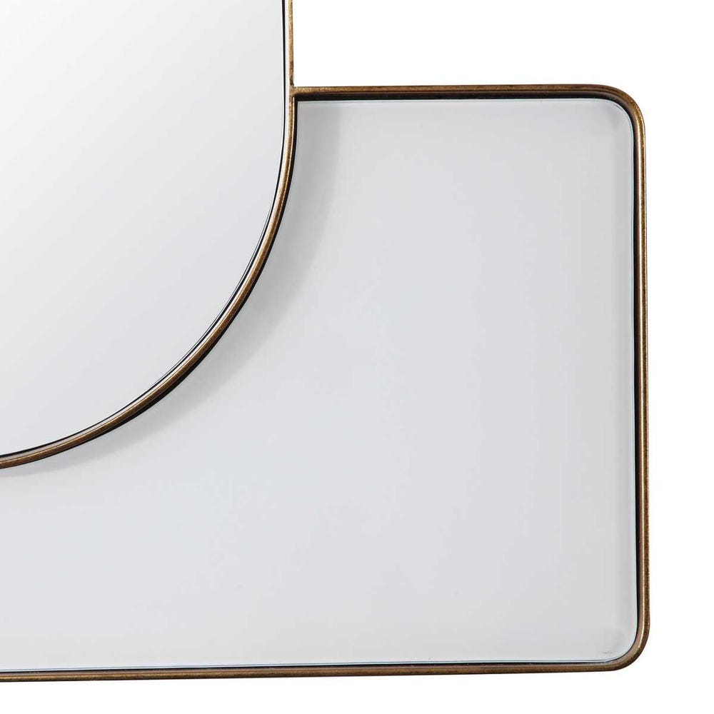 Embrace Square Mirror - 24x24 White