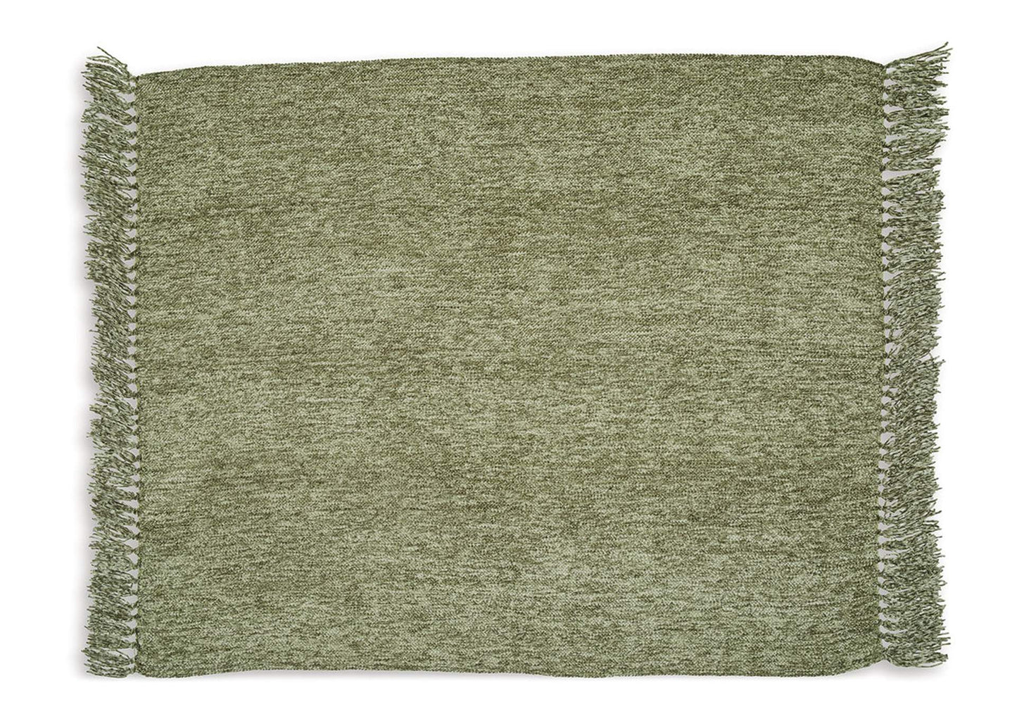 Tamish green Throw