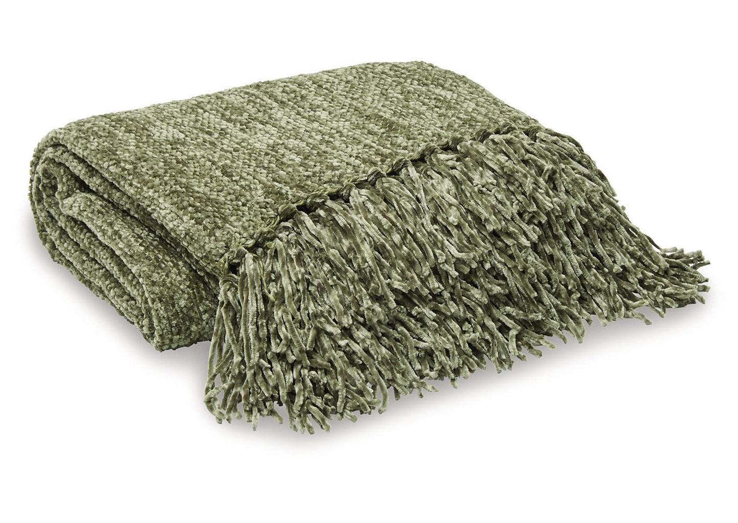Tamish green Throw