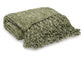 Tamish green Throw