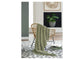 Tamish green Throw