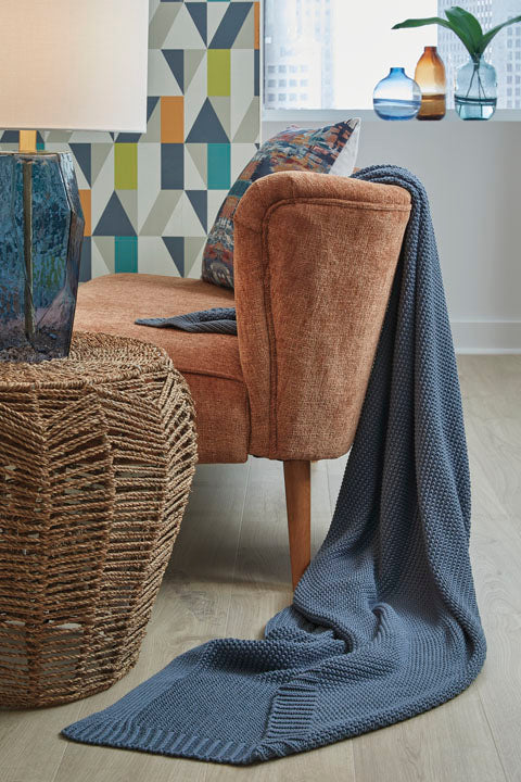 Gayelery Blue Throw