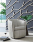 Kierreys Bone Swivel Accent Chair
