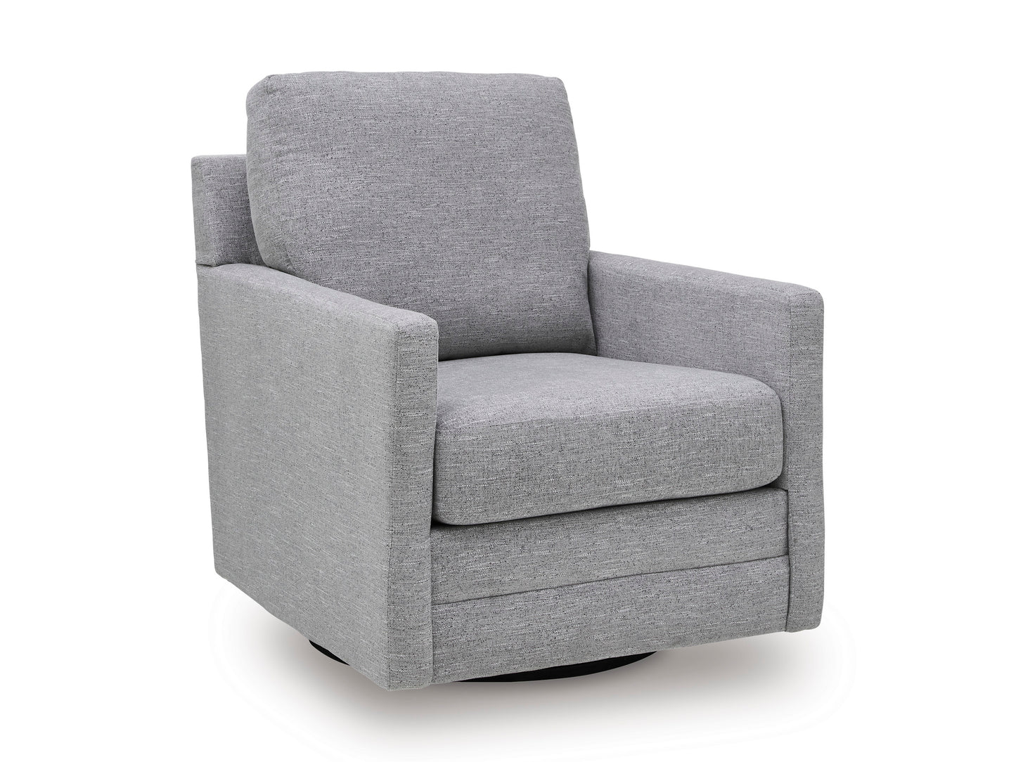 Freybourne Pewter Next-Gen Nuvella Swivel Accent Chair
