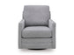 Freybourne Pewter Next-Gen Nuvella Swivel Accent Chair