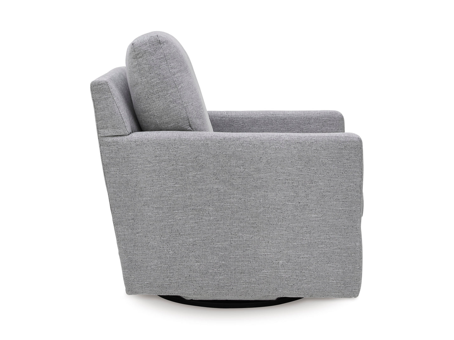 Freybourne Pewter Next-Gen Nuvella Swivel Accent Chair