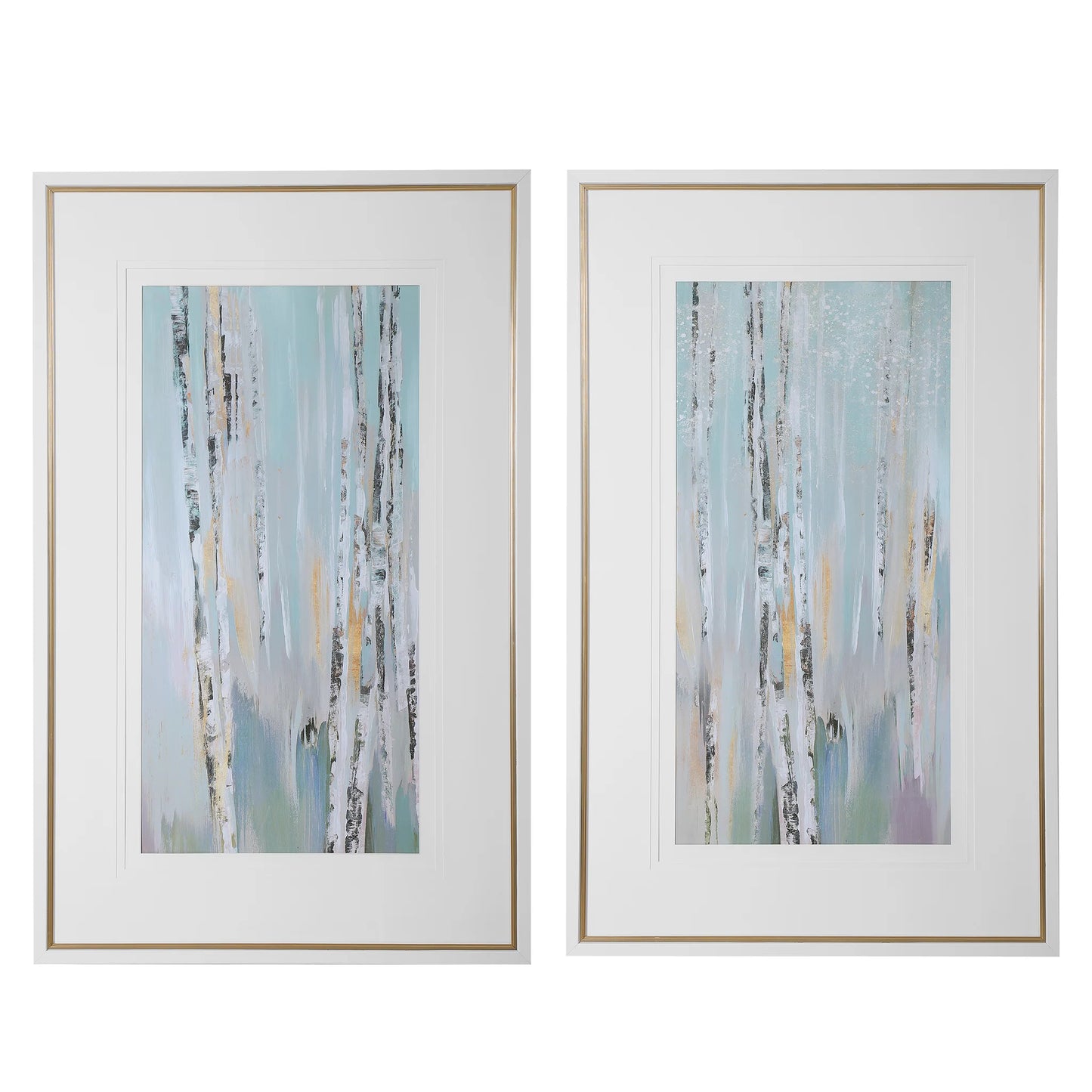 Pandora's Forest Abstract Art, SET OF 2