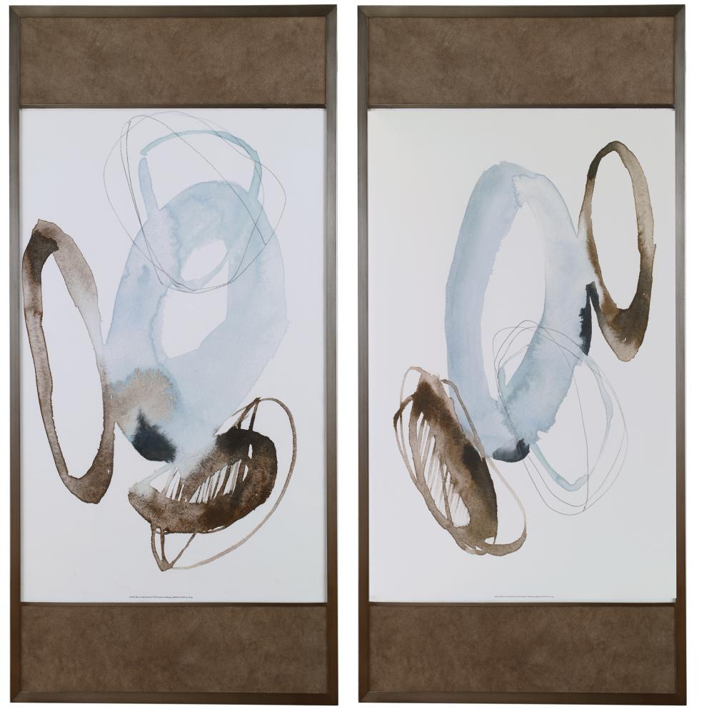 Celestial Framed Prints, Set of 2
