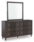 Urbantrack Dresser and Mirror