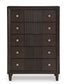Urbantrack Five Drawer Chest