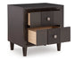Urbantrack Two Drawer Night Stand