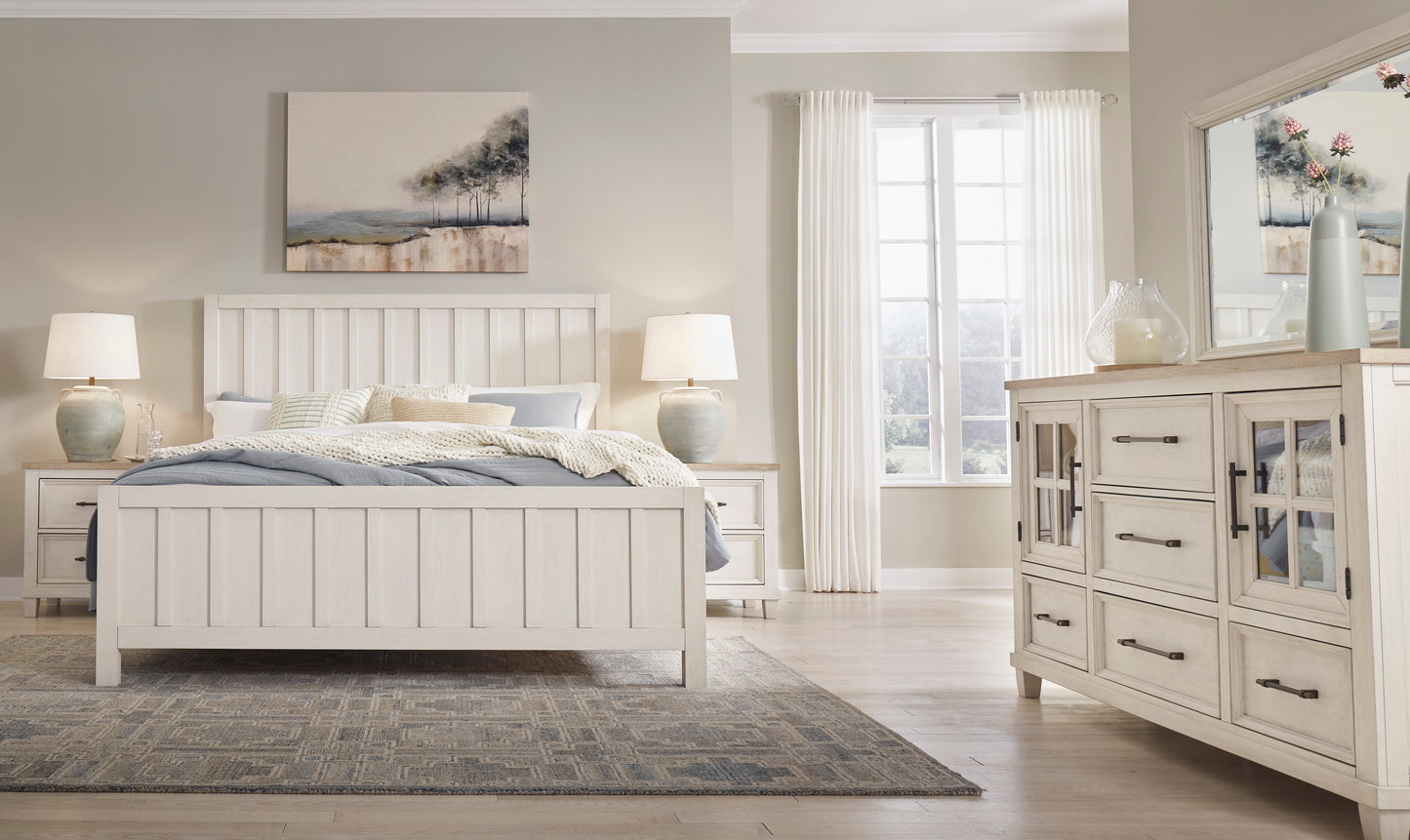 Shaybrock King Panel Bedframe