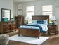 Danabrin Queen Bedroom Package (Bedframe, Dresser with Mirror and 2 Nightstand)