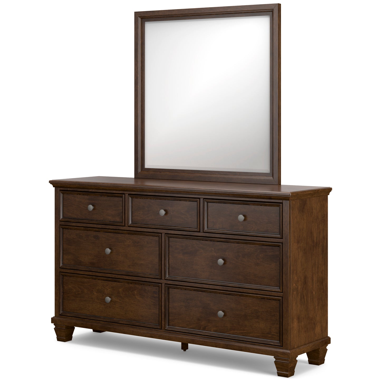 Danabrin King Bedroom Package (Bedframe,Dresser With Mirror and 2 Nightstand