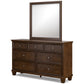 Danabrin King Bedroom Package (Bedframe,Dresser With Mirror and 2 Nightstand