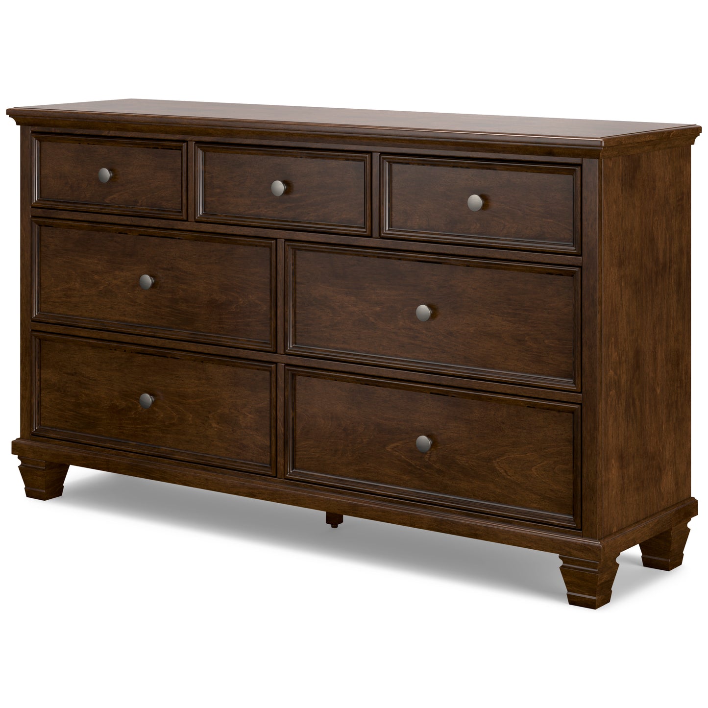 Danabrin Queen Bedroom Package (Bedframe, Dresser with Mirror and 2 Nightstand)