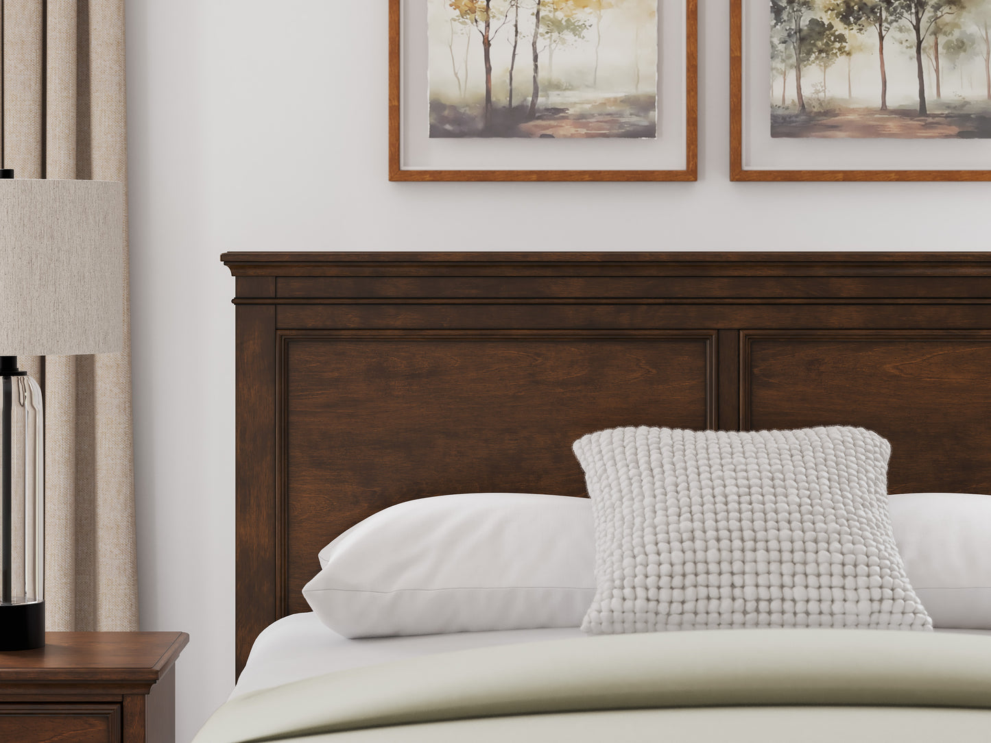 Danabrin Queen Bedroom Package (Bedframe, Dresser with Mirror and 2 Nightstand)