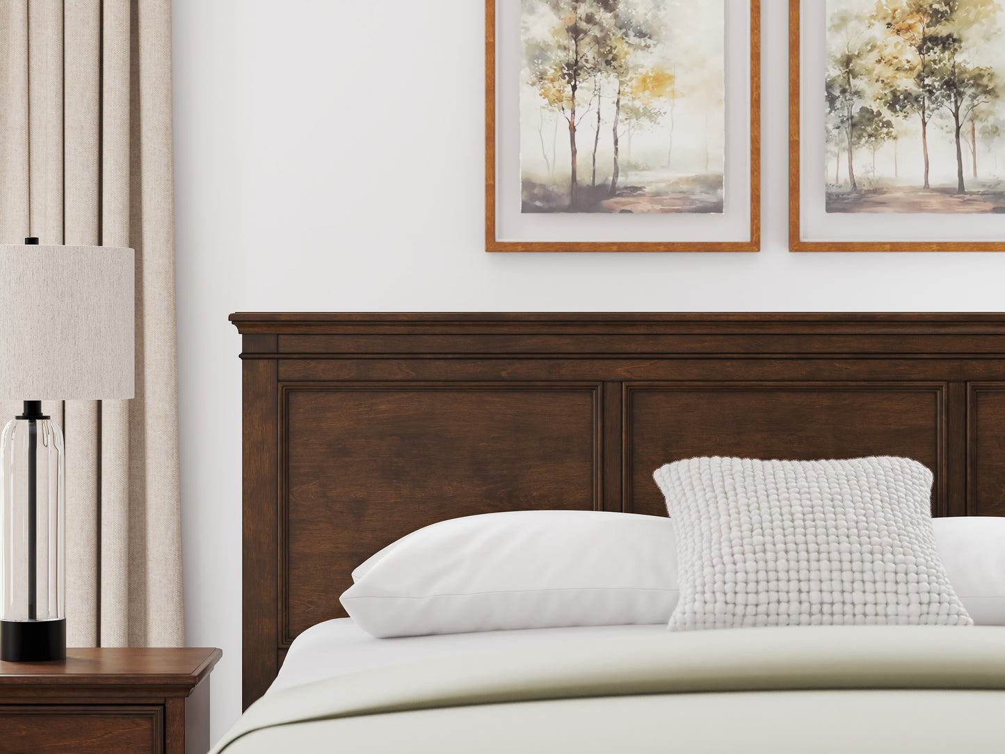 Danabrin King Bedroom Package (Bedframe,Dresser With Mirror and 2 Nightstand