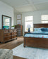 Danabrin King Bedroom Package (Bedframe,Dresser With Mirror and 2 Nightstand