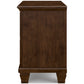 Danabrin Queen Bedroom Package (Bedframe, Dresser with Mirror and 2 Nightstand)