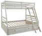 Robbinsdale Twin over Full Bunk Bed with Storage