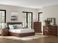 Kendamor King Upholstered Panel Bed