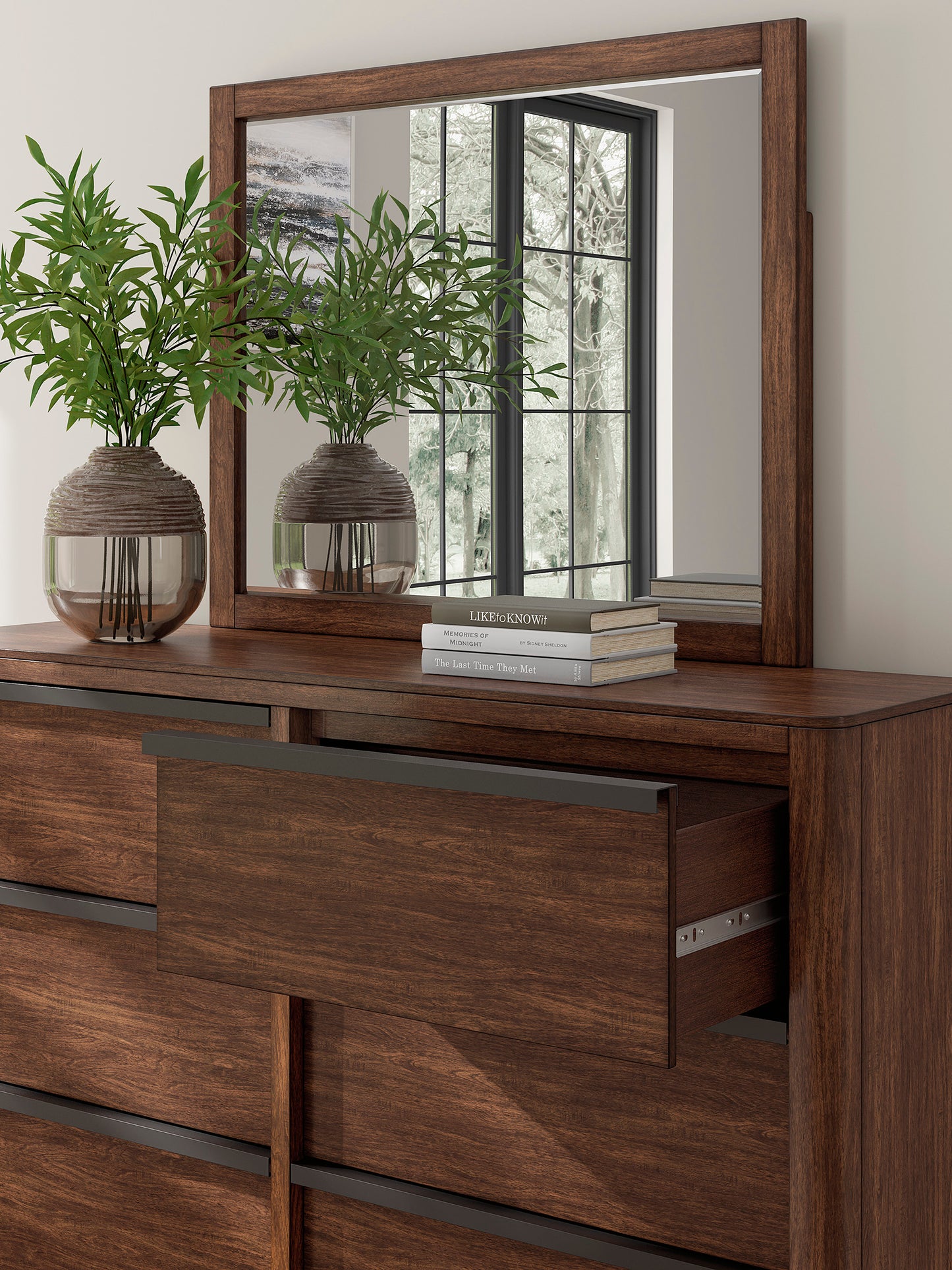 Kendamor Dresser and Mirror