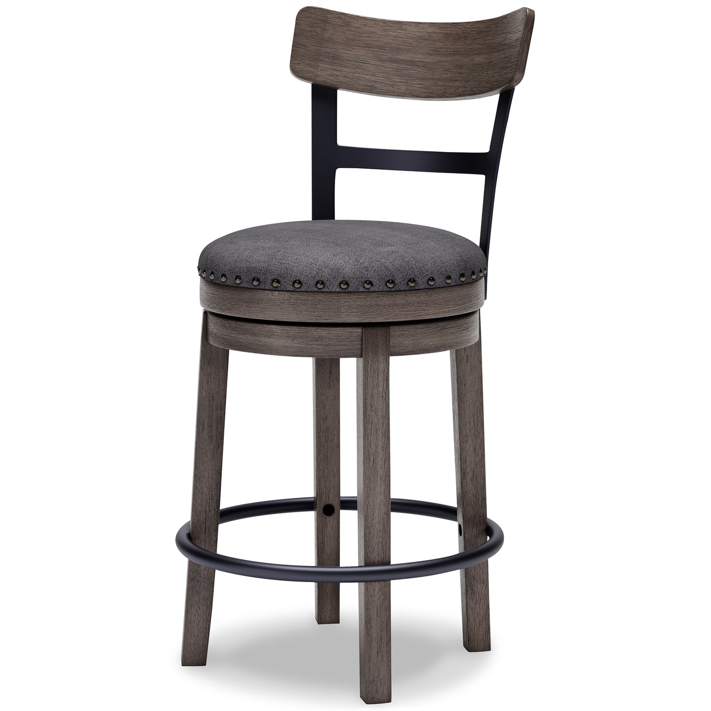 Caitbrook UPH Swivel Counter Barstool (1/CN)