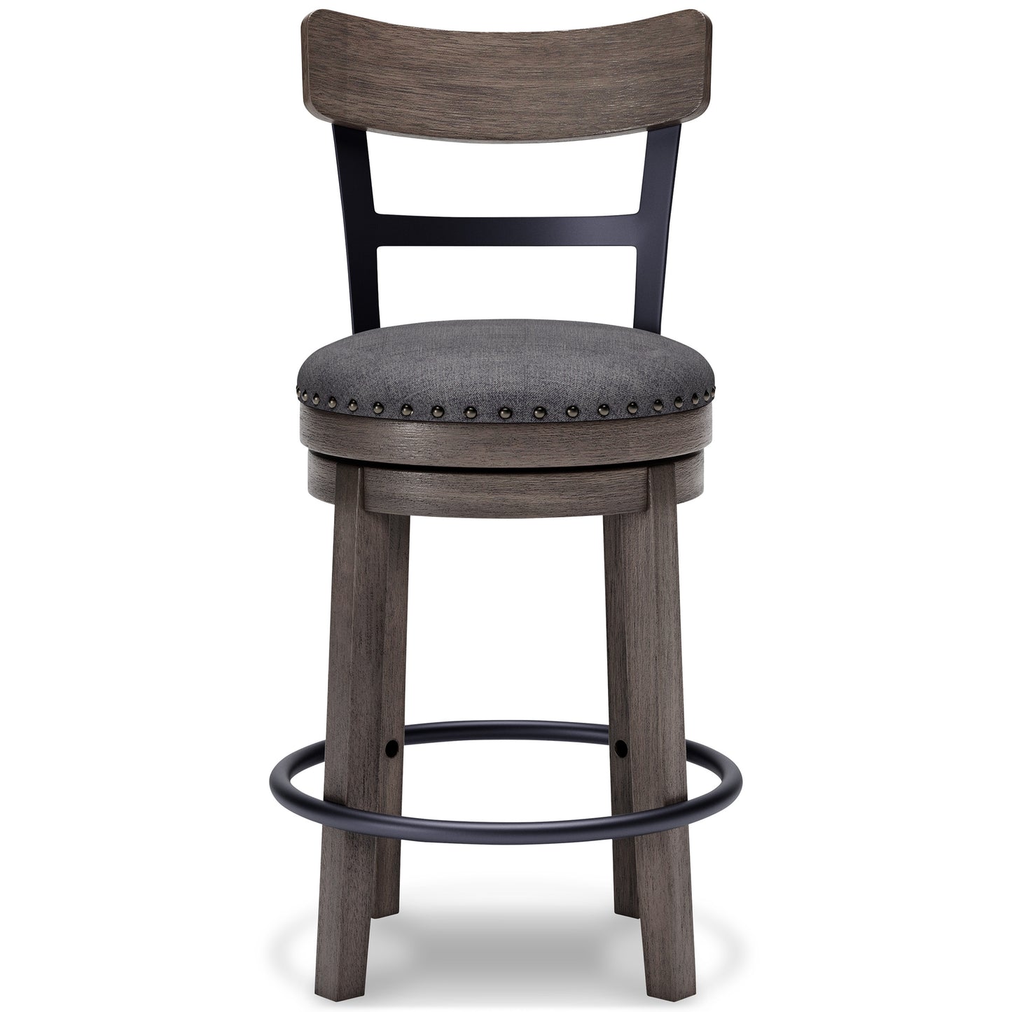 Caitbrook UPH Swivel Counter Barstool (1/CN)