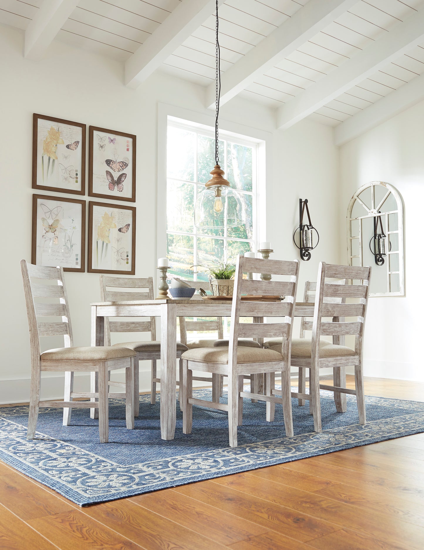 Skempton Dining Room Table Set (7/CN)