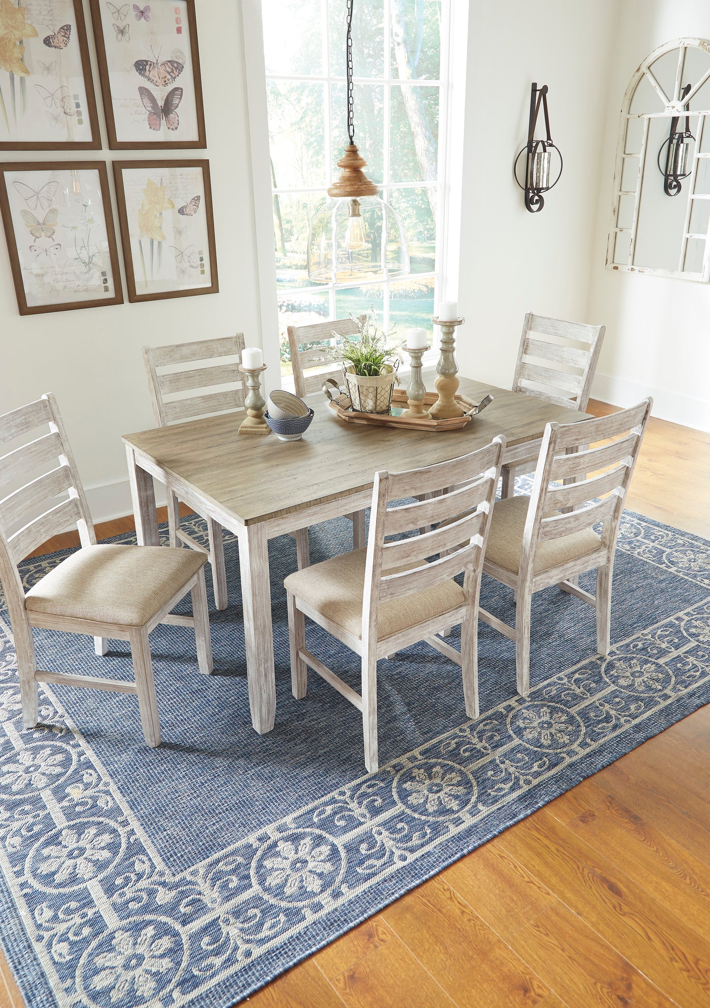 Skempton Dining Room Table Set (7/CN)