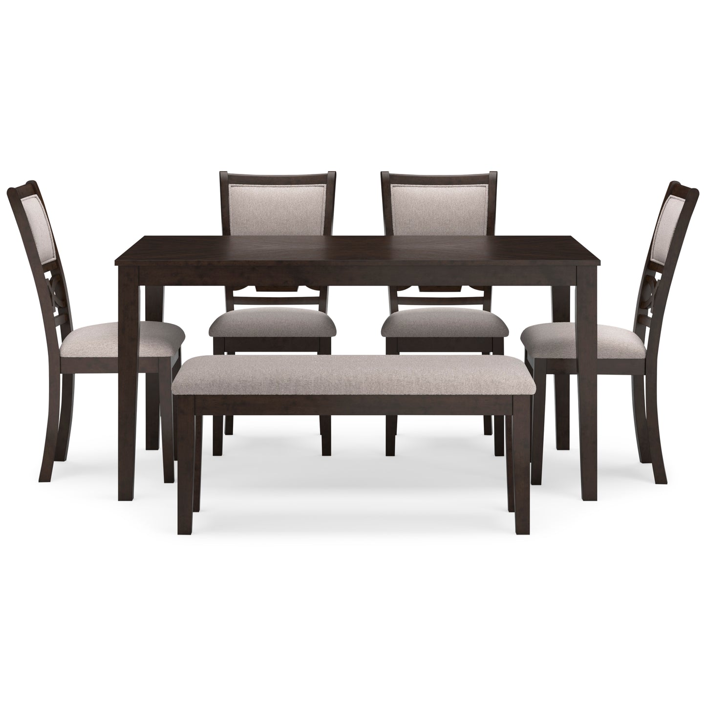 Langwest Dining Room Table Set (6/CN)