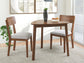 Lyncott Triangle Dining and 2 Chairs