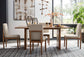 Isanti Dining Table and 6 Chairs