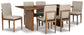 Isanti Dining Table and 6 Chairs