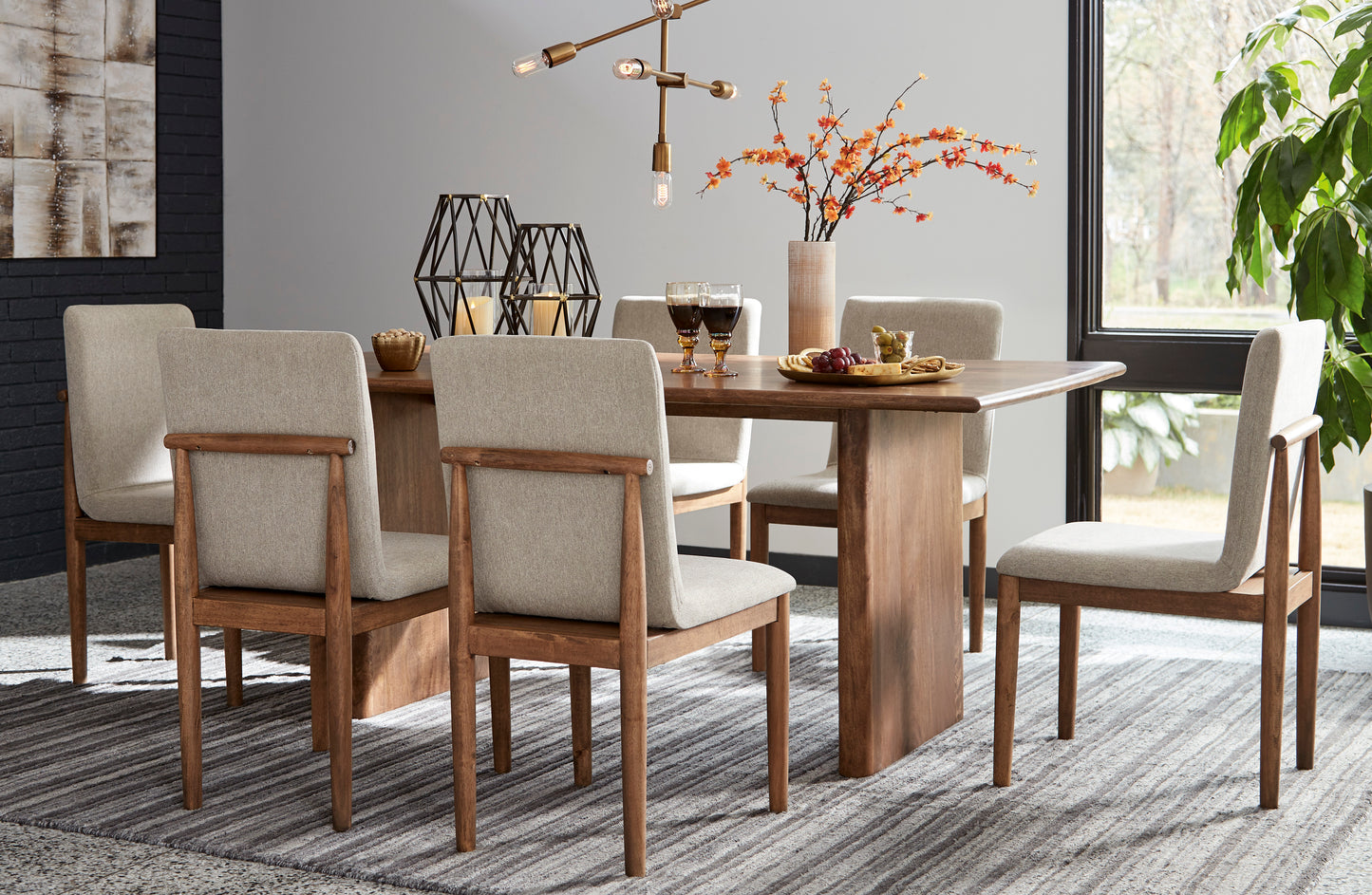 Isanti Dining Table and 6 Chairs